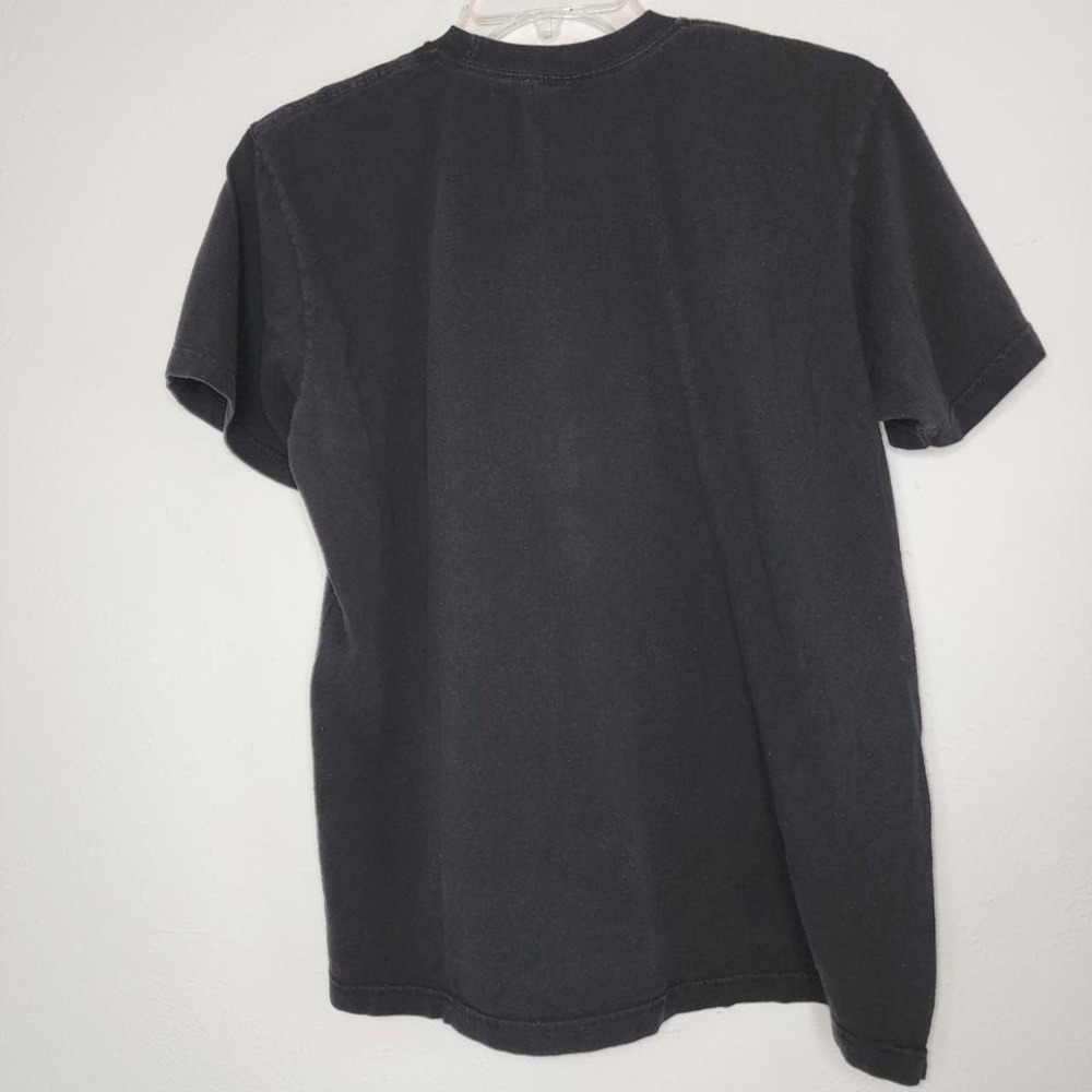 Ghost Busters logo black tee No tag Beat up shirt fits large - Picture 3 of 3